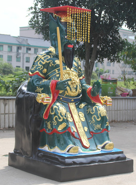 树脂东海龙王佛像