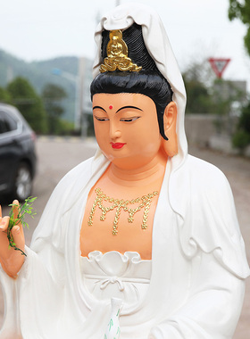 树脂玻璃钢观音菩萨寺庙供奉佛像