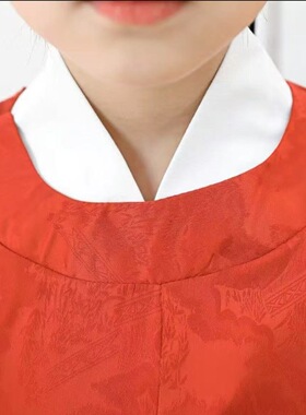 儿童汉服假领革带项圈