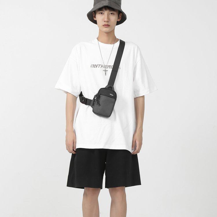 手机包男时尚小众胸包个性小挎包休闲日系运动小包轻便简约单肩包,淘宝优惠券,粉丝福利购,淘宝优惠卷