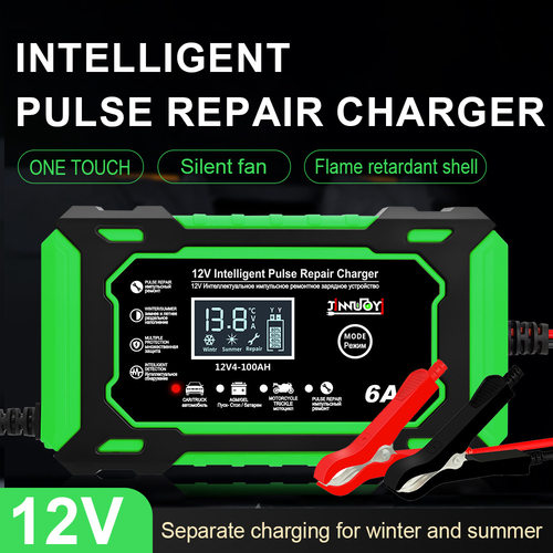 Intelligent pulse repair for 12V6A car battery charger - 图0