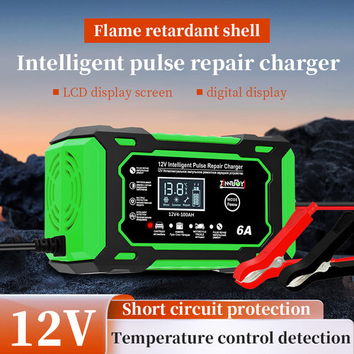 Intelligent pulse repair for 12V6A car battery charger - 图2