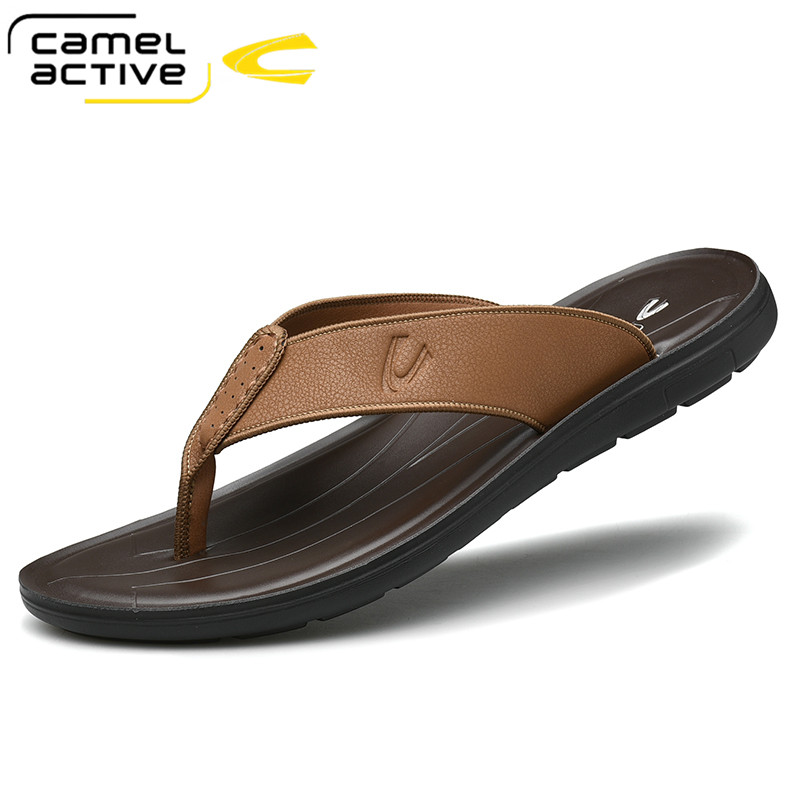 Camel Active/骆驼动感男人字拖2020夏季新款防滑休闲凉拖鞋潮流