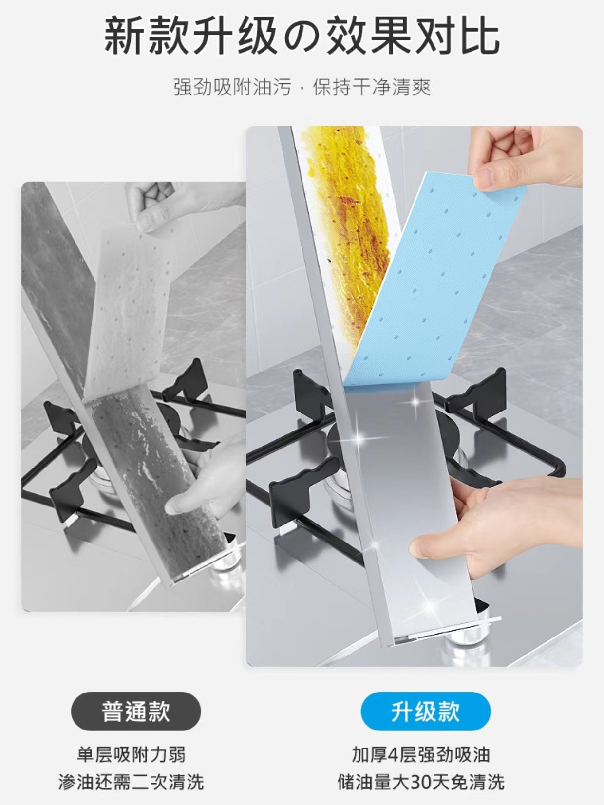 油烟机吸油棉条厨房家用集成灶加厚油盒接油槽隔油垫定制各种尺寸,淘宝优惠券,粉丝福利购,淘宝优惠卷