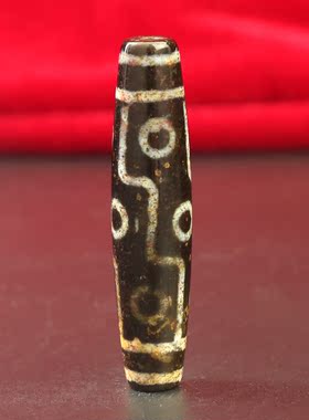 吊坠朱砂百搭项链古玩老天珠包邮