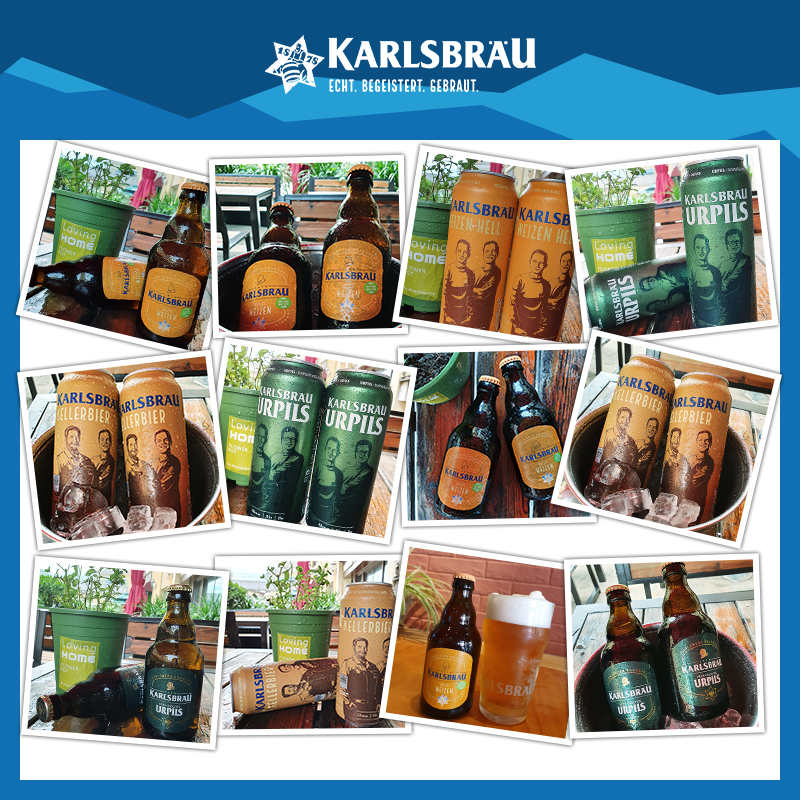 德国进口啤酒原装 卡斯布鲁(KARLSBRÄU)小麦啤酒500ml*5听装 - 图3