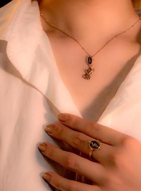 Palnartpoc高音谱号低音谱号戒指