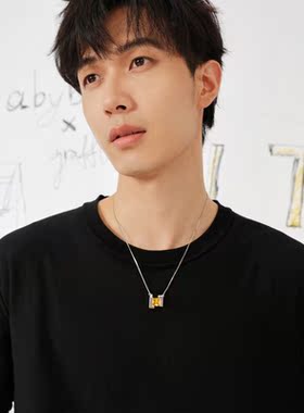 abyb锆石镶嵌简约百搭高级锁骨链