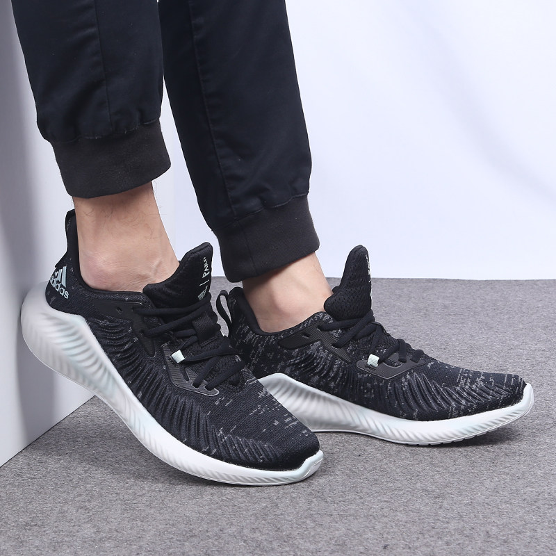 阿迪达斯官网alphabounce夏季男鞋 holic运动跑步鞋