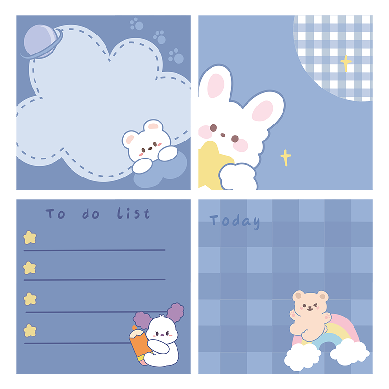 网红韩国ins风少女卡通可爱日系便利贴小条N次标签贴高颜值学生用便签小本子可粘贴儿童创意留言粘性强便条纸,淘宝优惠券,粉丝福利购,淘宝优惠卷