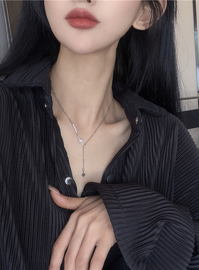 仙女短款小众设计感珍珠项链