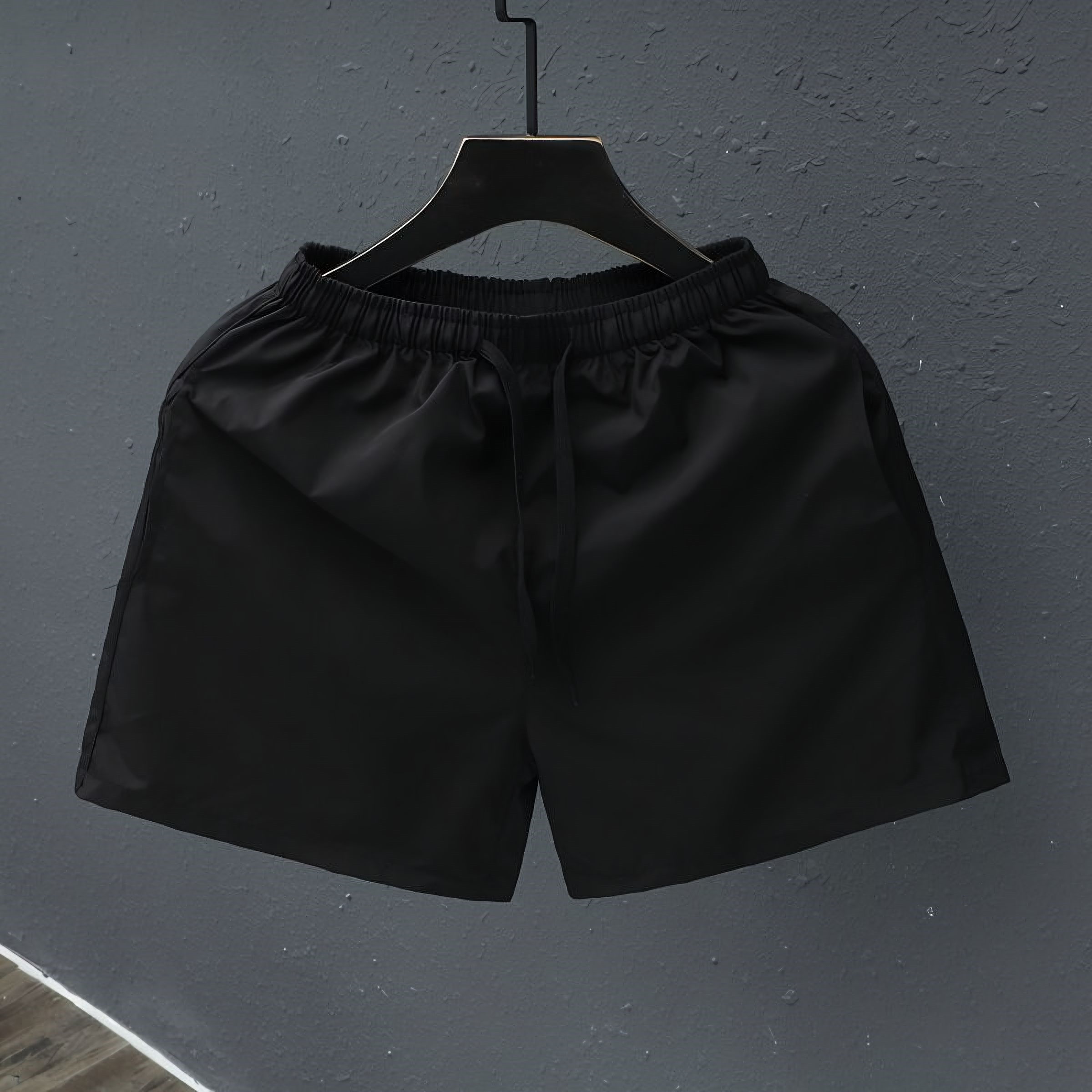 网红短裤男潮流宽松纯色沙滩裤社会精神小伙大裤衩外穿运动三分裤,淘宝优惠券,粉丝福利购,淘宝优惠卷