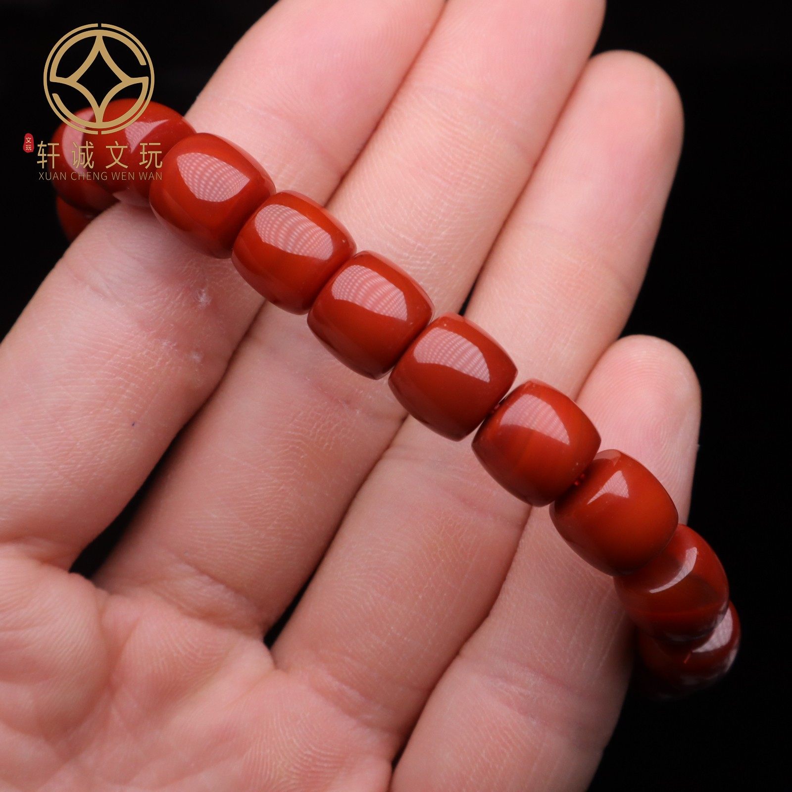 保真凉山满肉满色南红直切老型玛瑙散珠DIY新品文玩配饰手串手链,淘宝优惠券,粉丝福利购,淘宝优惠卷