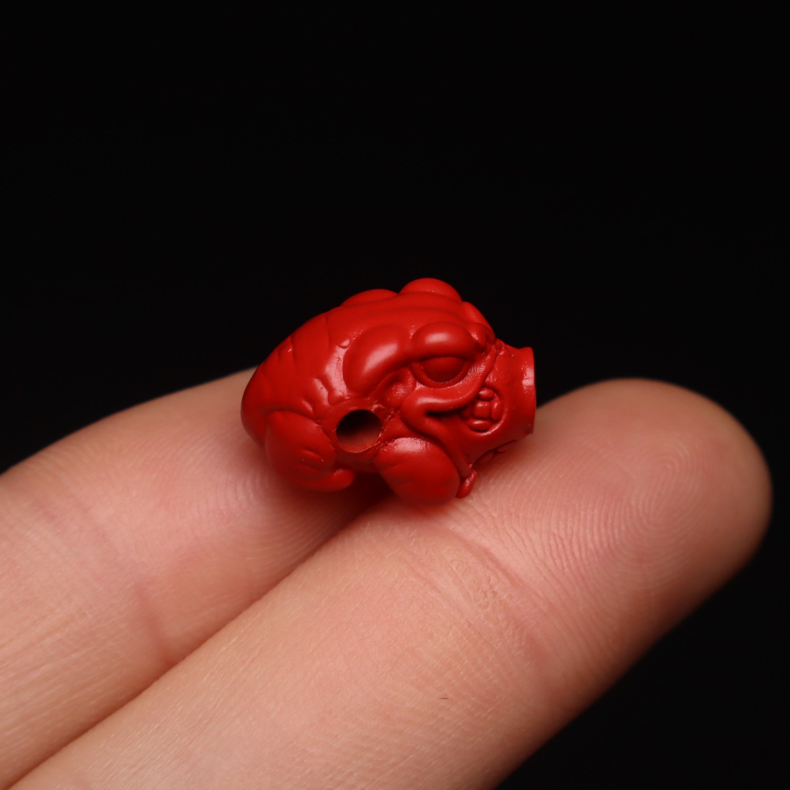 原矿帝王砂朱砂金蟾三通佛头配件手工diy手链吊坠手串挂件路路通,淘宝优惠券,粉丝福利购,淘宝优惠卷