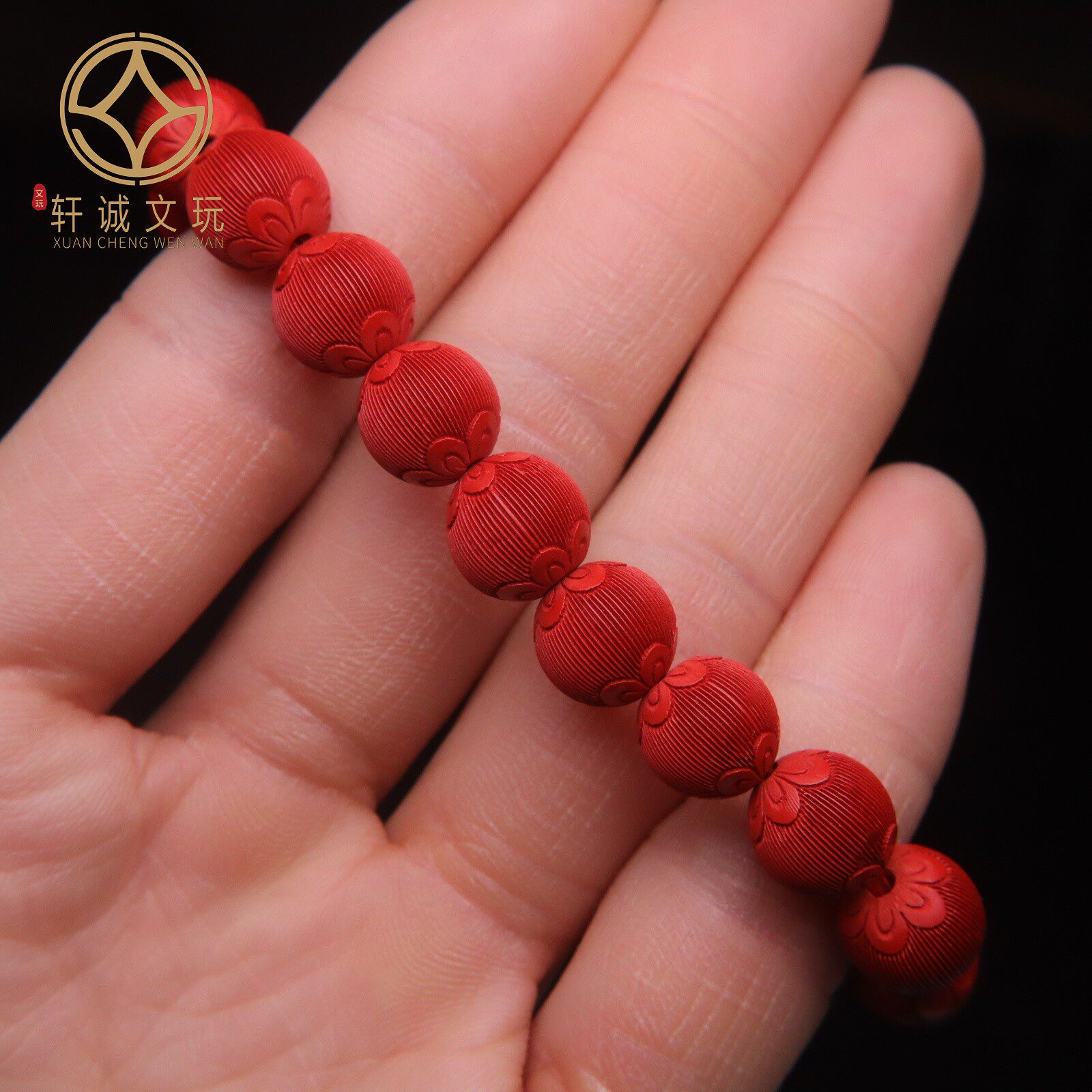 原矿朱砂顺直拉丝纹转运珠圆珠散珠配隔珠diy配饰手持手串手链,淘宝优惠券,粉丝福利购,淘宝优惠卷