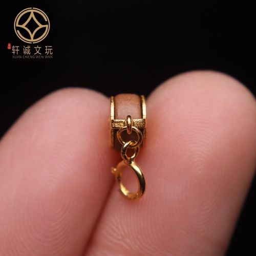 原创纯银925镀金五芒星卡子隔片垫片隔珠菩提长串diy文玩配饰配件 - 图3