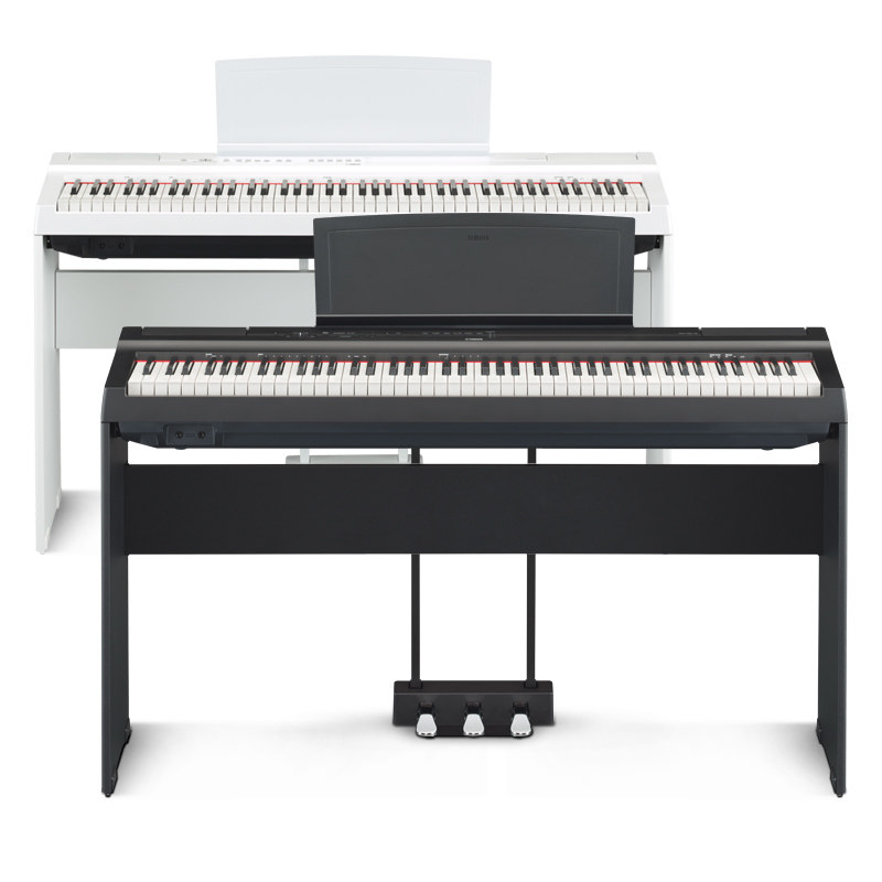 雅马哈88键重锤p125初学者电钢琴 yamaha雅马哈大佰数码钢琴