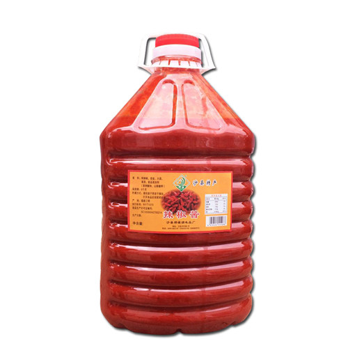 正品邓源辣椒酱福建特产沙县小吃专用蒜蓉味辣酱农家自制调料 9斤 - 图3