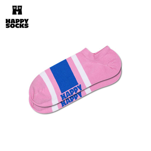 【春秋款】Happy Socks潮牌时尚多巴胺短袜个性百搭小众踝袜子 - 图2