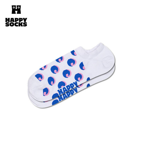 【春秋款】Happy Socks潮牌时尚多巴胺短袜个性百搭小众踝袜子 - 图3