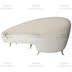 Nội thất Thâm Quyến tùy chỉnh thời trang Bắc Âu sofa hình cong cong căn hộ nhỏ phòng khách khách sạn sảnh tiếp tân sofa - Nội thất khách sạn ke tivi Nội thất khách sạn