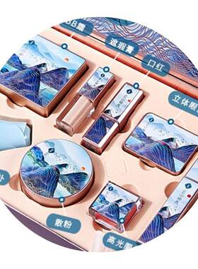 美茜儿故宫礼盒初学者彩妆套装