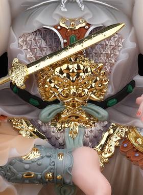 玄天上帝佑圣真君玄武大帝真武大帝神像祖师像体神像家用供奉摆件