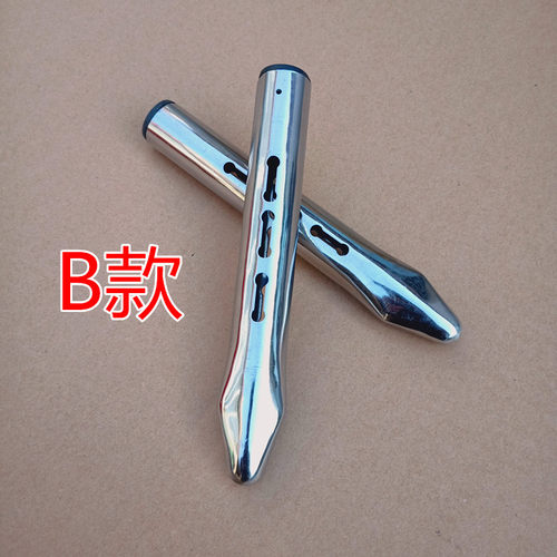 武术枪头红缨枪竞技规定枪不锈钢武术表演用枪头白蜡杆竞赛英枪头 - 图2