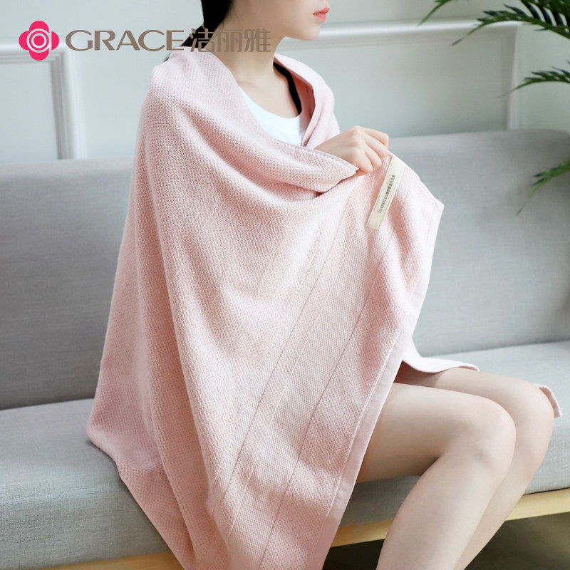 【直播专享】洁丽雅抗菌纯棉吸水浴巾 grace洁丽雅瑞华泽浴巾