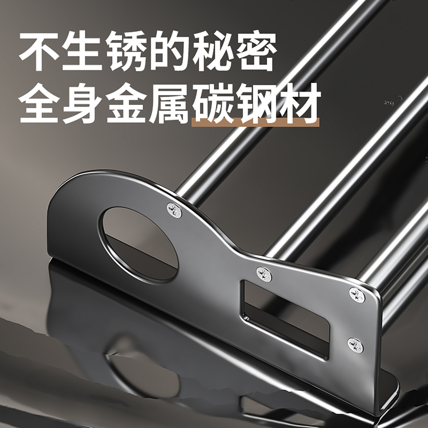 全金属拖鞋架壁挂式免打孔门后鞋架浴室卫生间多功能置物架收纳架