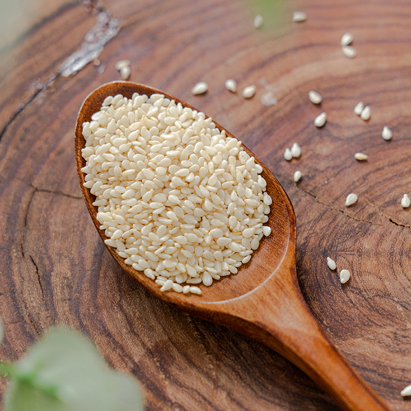 农家一级优质生白芝麻500g新货炒熟白芝麻粒免洗即食黑芝麻杂粮 - 图2