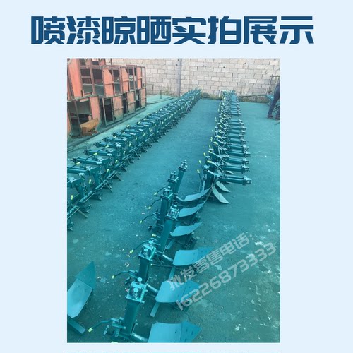 汽柴油微耕机手扶拖拉机旋耕地机开沟翻转铧式犁深耕培土打埂加厚 - 图2