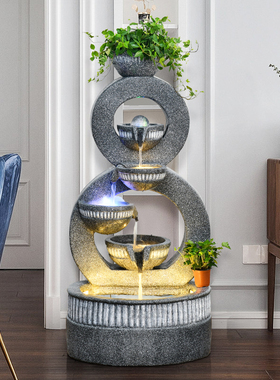 水调江南家居客厅店铺景观装饰品