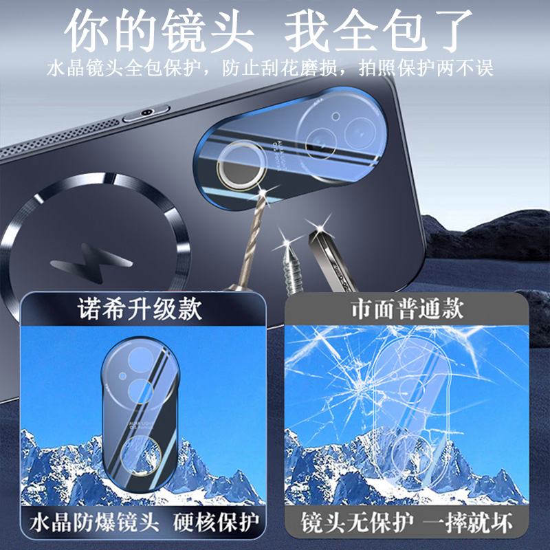 vivos20手机壳新款散热磨砂磁吸vivos20pro新品高级感保护壳vivo s20系列镜头全包顶配防摔vivi外壳超薄适用 - 图0