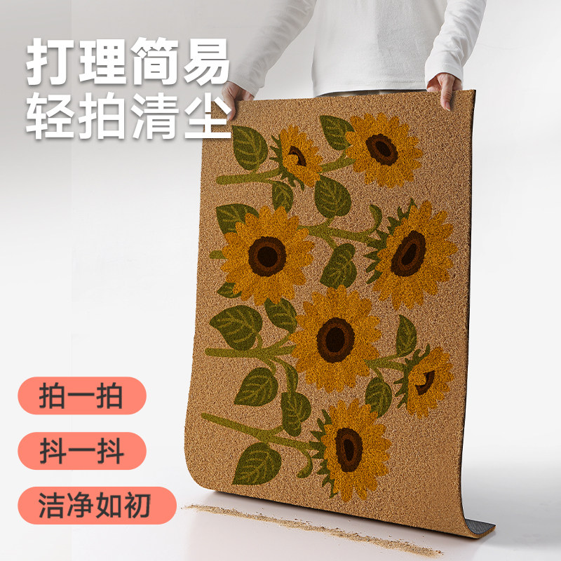 大江入户门地垫豪宅大门口仿椰棕耐磨脚垫高级玄关进门垫户外地毯,淘宝优惠券,粉丝福利购,淘宝优惠卷