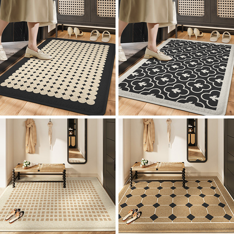 大江入户门地垫高级玄关丝圈防滑进门垫户外除尘脚垫耐磨门口地毯,淘宝优惠券,粉丝福利购,淘宝优惠卷