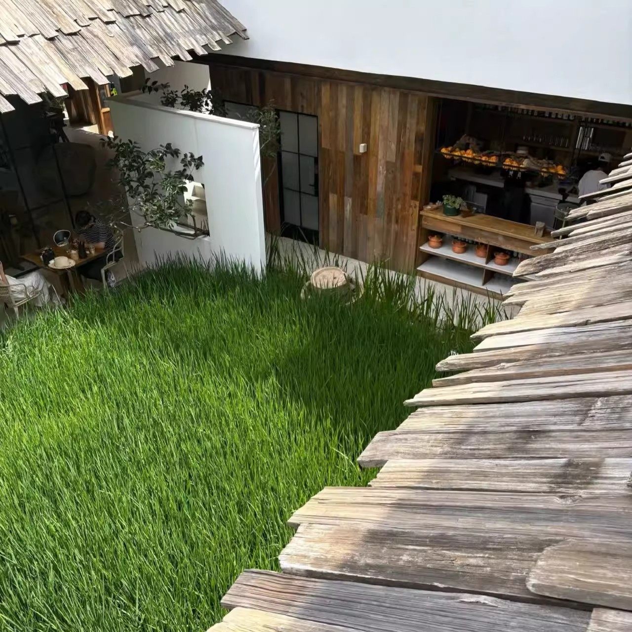 风化旧木板铁杉木门头招牌户外木瓦片风化老瓦板餐饮民宿屋檐装饰,淘宝优惠券,粉丝福利购,淘宝优惠卷