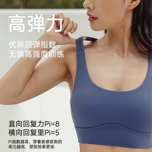 暴走的萝莉 Спортивный бюстгальтер, противоударное высокопрочное нижнее белье, бюстгалтер, одежда для йоги для спортзала, для бега, красивая спина