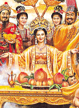 高清微喷卷轴挂画单幅包邮