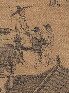 北宋张择端清明上河图高清微喷
