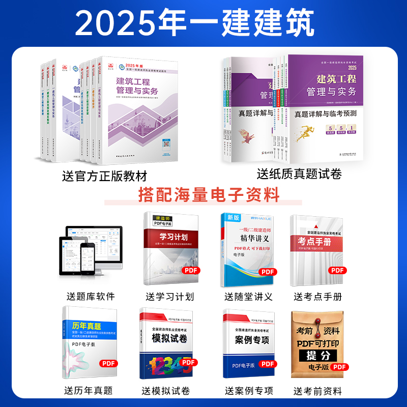 嗨学龙炎飞一建建筑实务2025网课一级建造师教材课程课件视频讲义