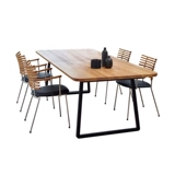 Nordic Simple Desk Solid Wood Computer Desk Pultable Simple Home Student Propect Desk Long Strip Desk Desk