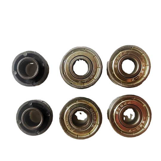 Poussette scooter en acier au carbone, roulement 608, accessoires universels