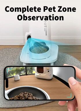 Original PETKIT Pet Cat  Automatic Feeder Raised Stand Pet S