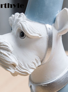 北欧树脂卡通儿童房摆件工艺品