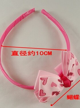 儿童蝴蝶结发卡公主韩版饰品