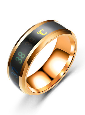 创意时尚智能感温变色戒指