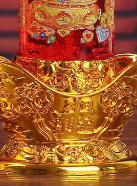 缘源元宝水晶无烟蜡烛节庆供灯
