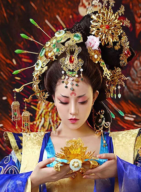 古装皇后贵妃凤冠皇冠汉服新娘