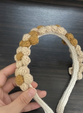 手工钩织diy可爱呆萌各款现货发箍更新成品